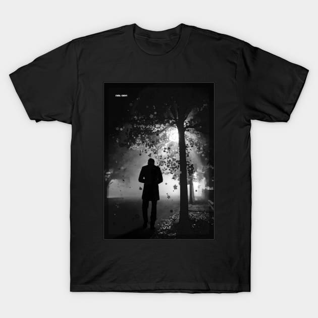 Autumn Walk T-Shirt by mark-chaney